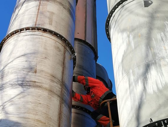 Recondiţionare coloane Duct Radiation