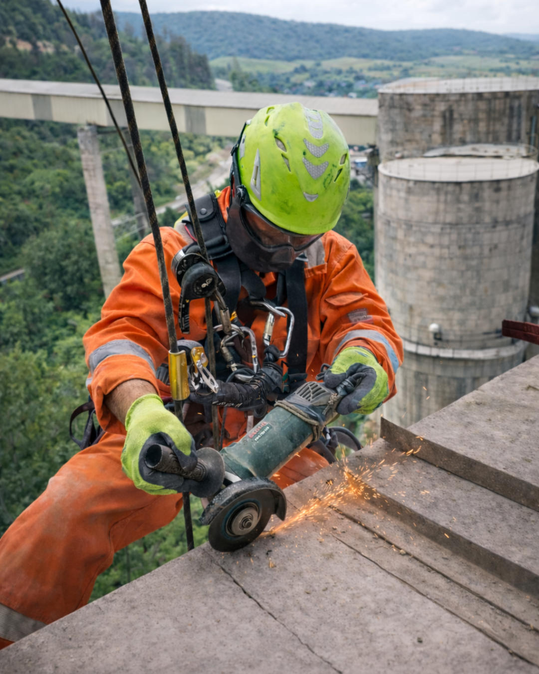 Alpinism utilitar și lucru la înălțime
